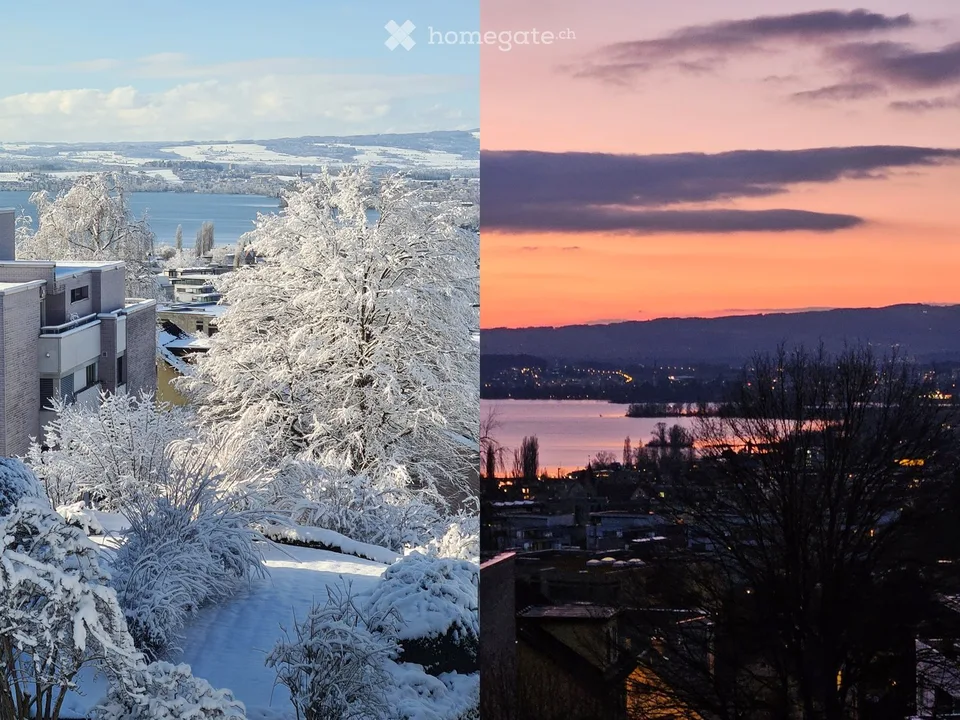 Charmantes renoviertes Apartment mit atemberaubendem Blick in Zug Weinberghöhe