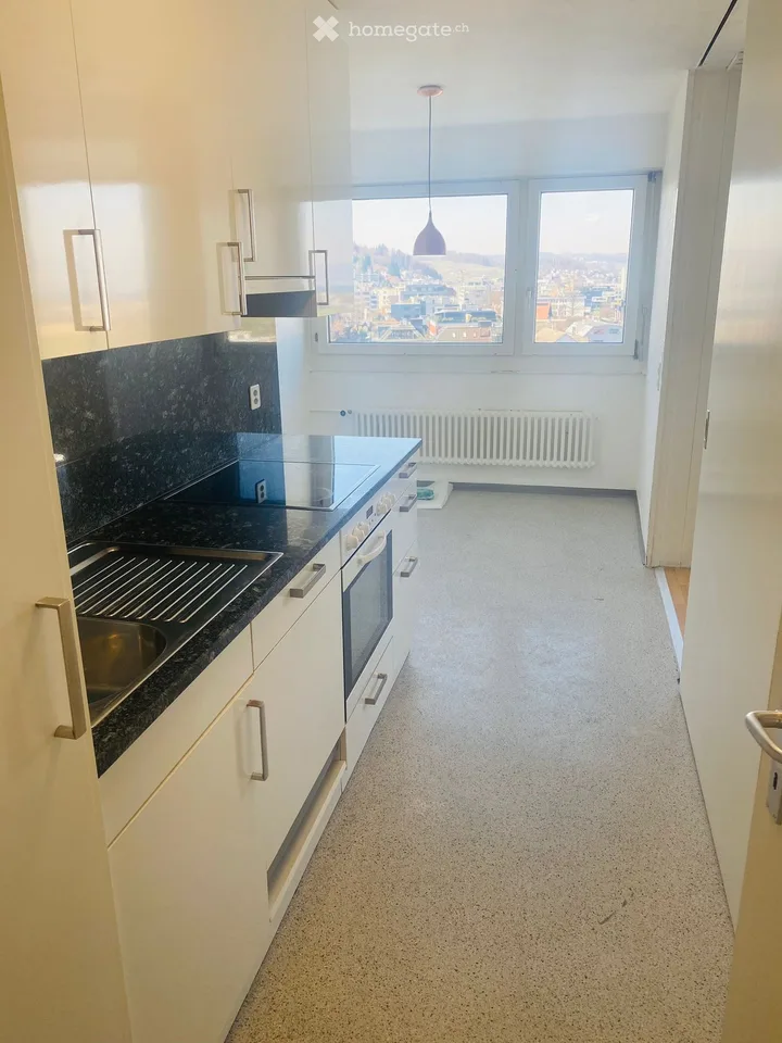 Möblierte 5-Zimmer-Wohnung mit Panoramablick im 8. Stock – Pfäffikon SZ