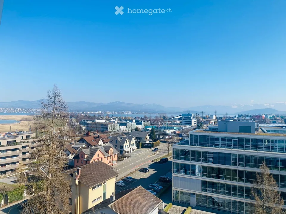 Möblierte 5-Zimmer-Wohnung mit Panoramablick im 8. Stock – Pfäffikon SZ