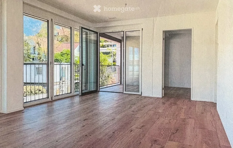 Moderne 2.5-Zimmer-Wohnung mit zwei Loggias in Binningen