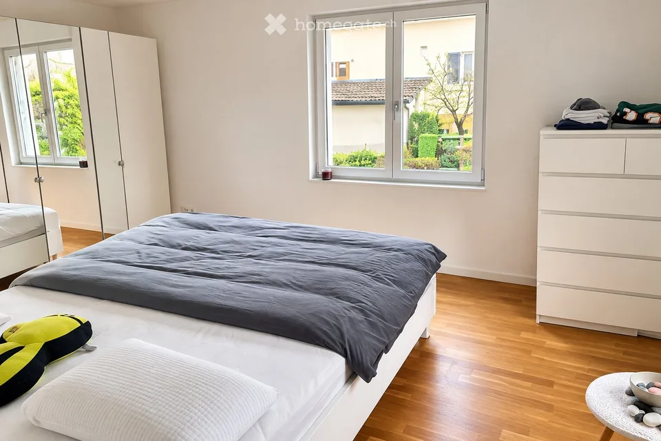 3.5-Room Ground-Floor Apartment with Garden and Terrace in Oberentfelden