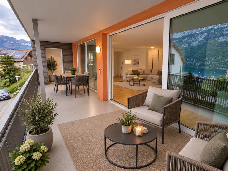 Your new home with lake and mountain panorama – photo 12 of 14