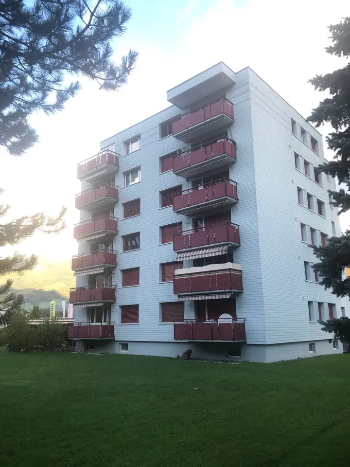 3.5-room apartment with balcony and beautiful view in Haag (Rheintal)