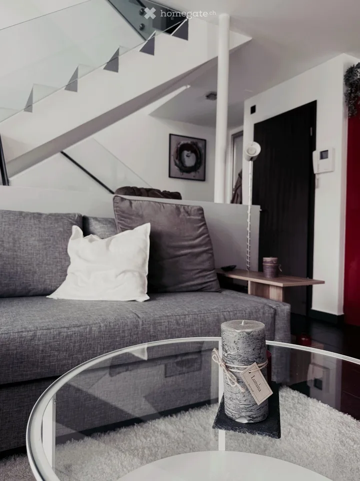 Zweizimmerwohnung mit Dachterrasse in Origlio zu vermieten