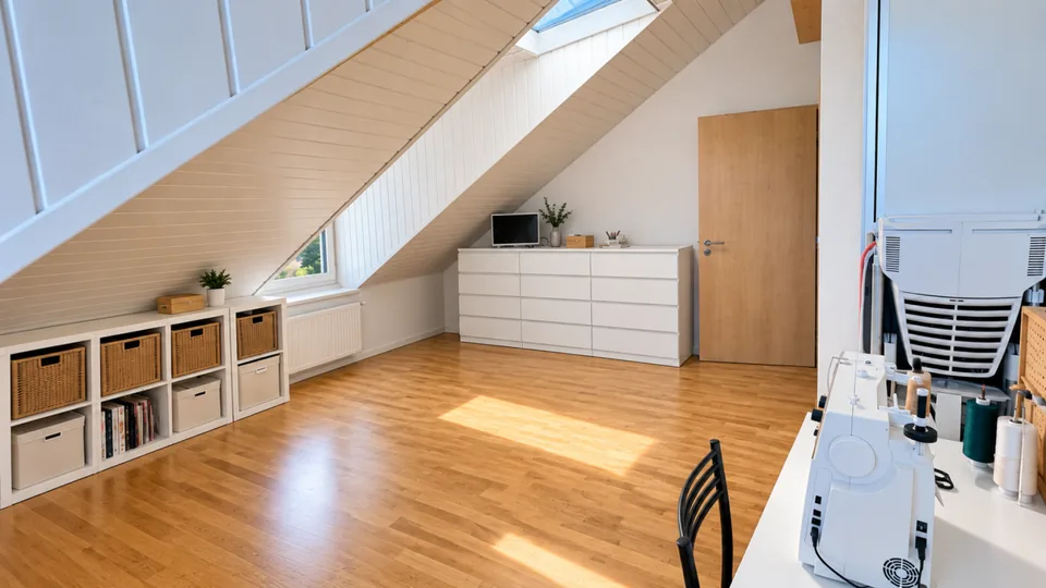 Prächtiges und geräumiges 4,5-Zimmer-Attikapartment im Zentrum von Orbe – Foto 12 von 27