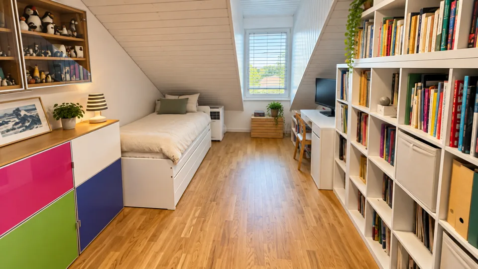 Prächtiges und geräumiges 4,5-Zimmer-Attikapartment im Zentrum von Orbe – Foto 23 von 27