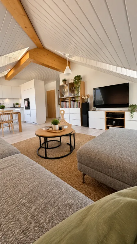 Prächtiges und geräumiges 4,5-Zimmer-Attikapartment im Zentrum von Orbe – Foto 3 von 27