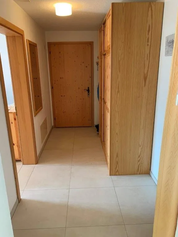 Furnished 2.5-room apartment with panoramic view in Luven, Grisons