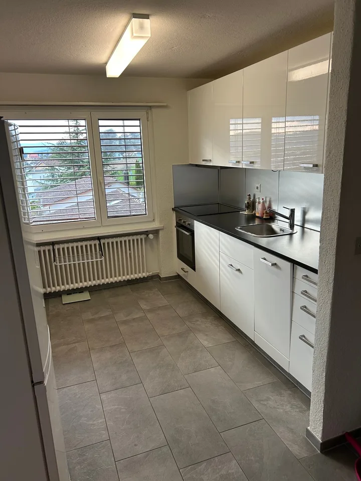 Bright 4.5-room ground-floor apartment with balcony in Dottikon