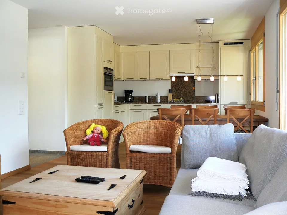 Furnished 4-room apartment in Flims Waldhaus
