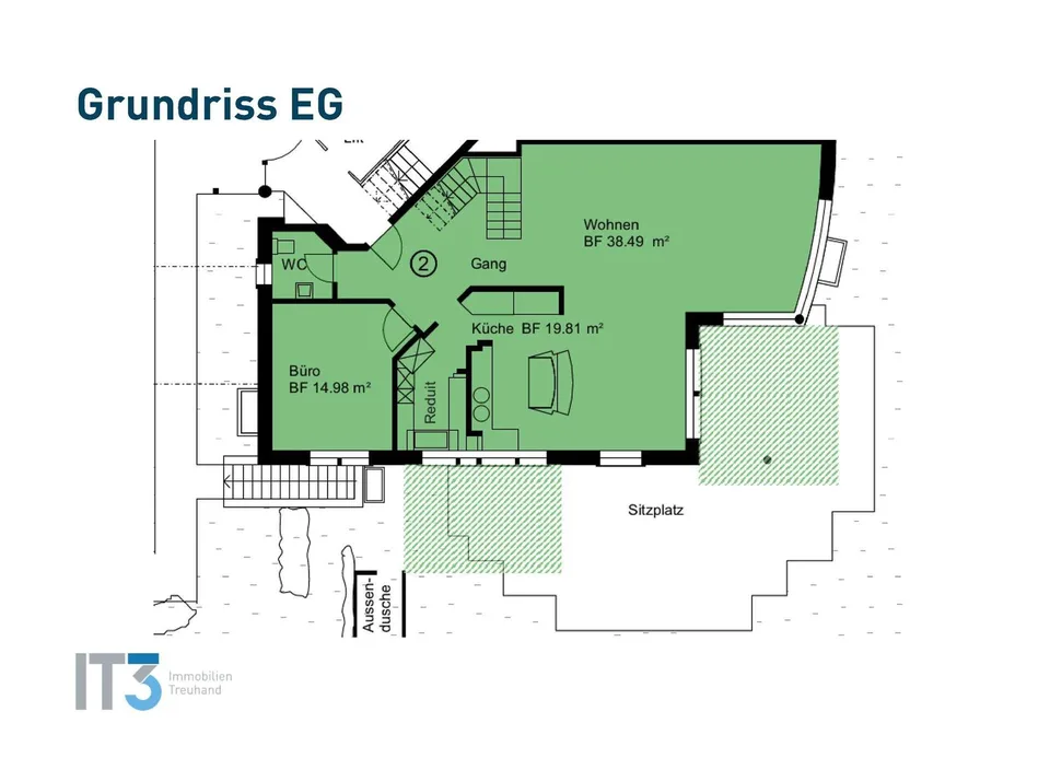 Exklusive 5.5-Zimmer-Maisonette mit privatem Wellnessbereich – Foto 13 von 13