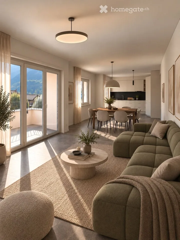 Appartement 4.5 pièces à louer à Bironico – Via Nadelli 4