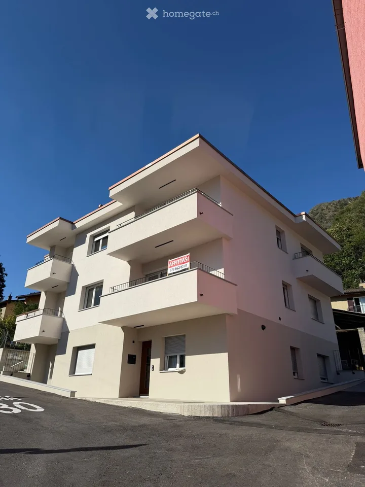 Appartement 4.5 pièces à louer à Bironico – Via Nadelli 4