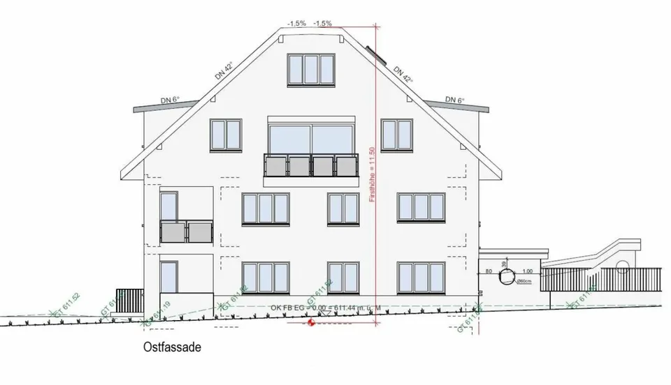 In affitto 4½ locali mansardati, in Maugwilerstrasse 40 a 9552 Maugwil vicino a Bronschhofen / 150 m2 di superficie abitabile, posizione naturalmente connessa / piede fiscale 9500 Wil! – foto 9 di 11
