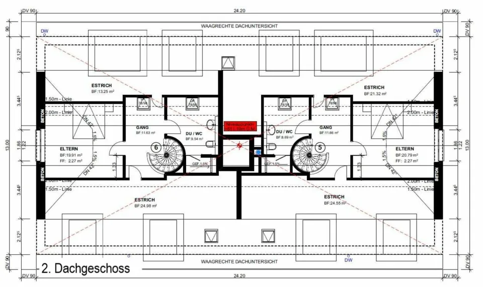 In affitto 4½ locali mansardati, in Maugwilerstrasse 40 a 9552 Maugwil vicino a Bronschhofen / 150 m2 di superficie abitabile, posizione naturalmente connessa / piede fiscale 9500 Wil! – foto 6 di 11