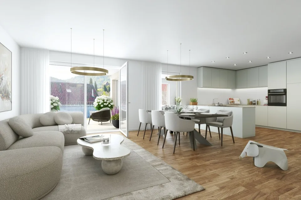 HELL, GERäUMIG UND MODERN MIT SCHöNEM WINTERGARTEN / WOHNUNG BS4 – Foto 3 von 4