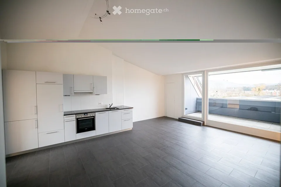 Sonnige 3-Zimmer-Dachwohnung mit Balkon in Dornach – ab November 2026