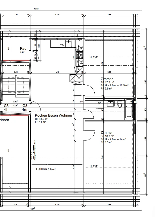 Sonnige 3-Zimmer-Dachwohnung mit Balkon in Dornach – ab November 2026