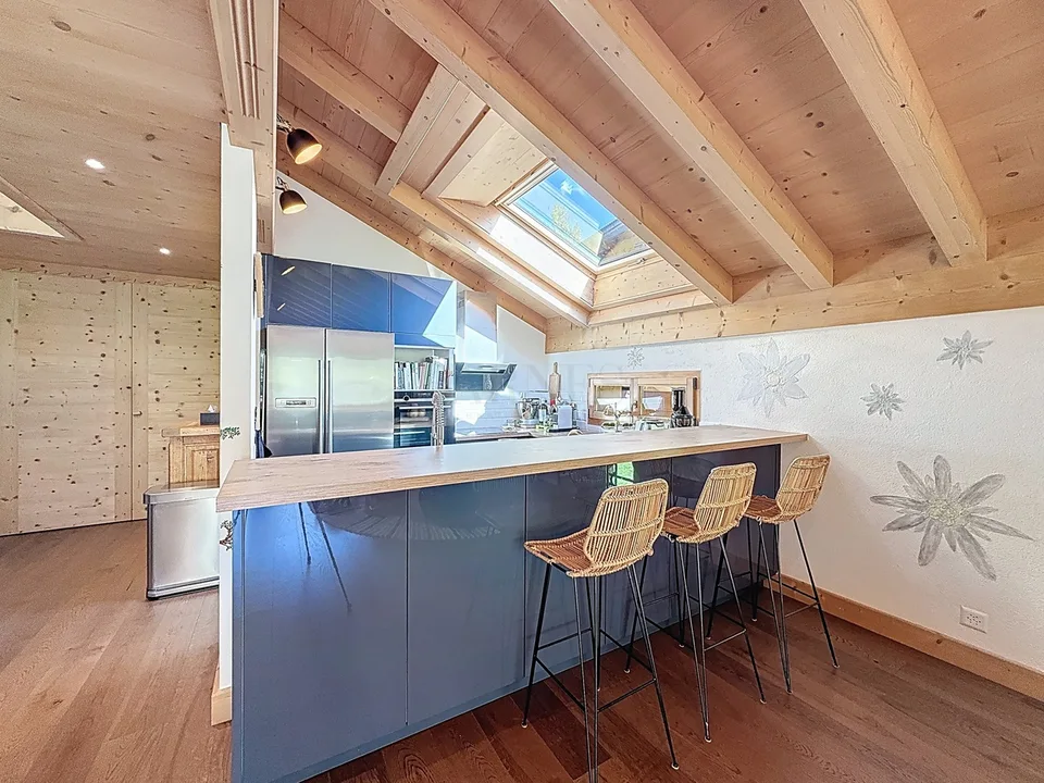 Aux portes de Gstaad - Appartement d'exception dans un chalet moderne – photo 3 sur 7