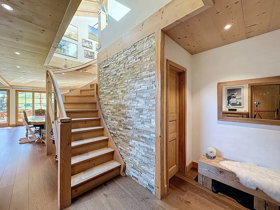 Aux portes de Gstaad - Appartement d'exception dans un chalet moderne – photo 2 sur 7