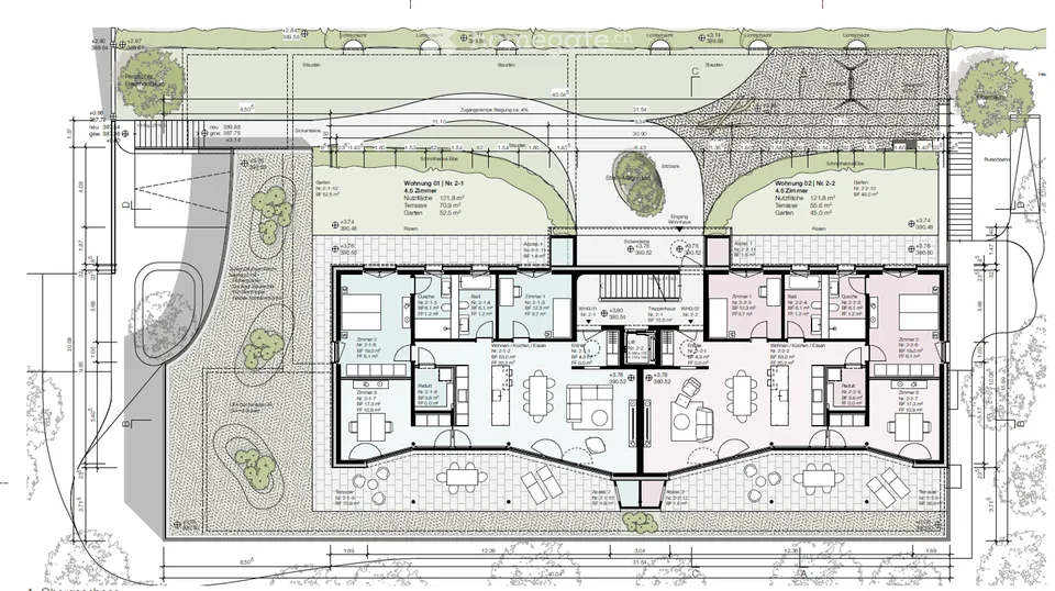 Deux appartements modernes de 4,5 pièces à Hausen AG – Première occupation à partir de février 2027