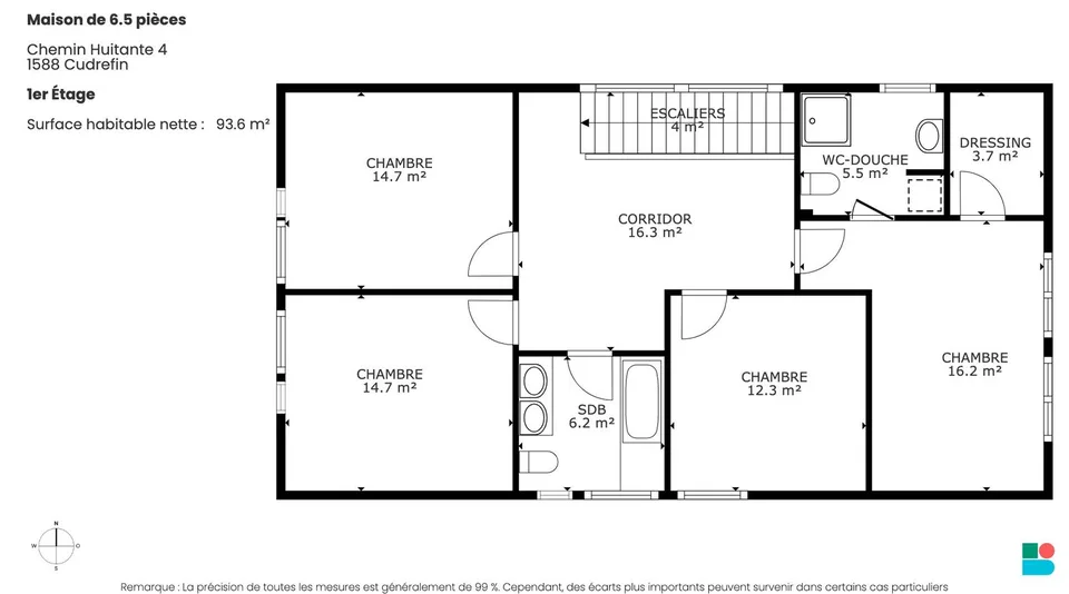 Prächtiges Haus mit 6.5 Zimmern in Cudrefin – Foto 10 von 11
