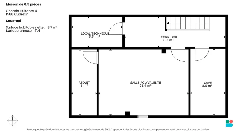 Prächtiges Haus mit 6.5 Zimmern in Cudrefin – Foto 11 von 11