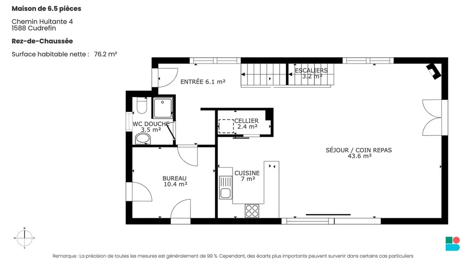 Prächtiges Haus mit 6.5 Zimmern in Cudrefin – Foto 9 von 11