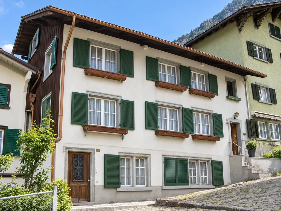 Charming apartment with a lot of character in Ennenda