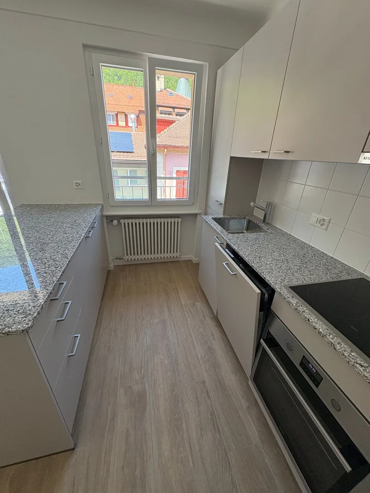 Incantevole appartamento di 2,5 locali con balcone a Vallorbe