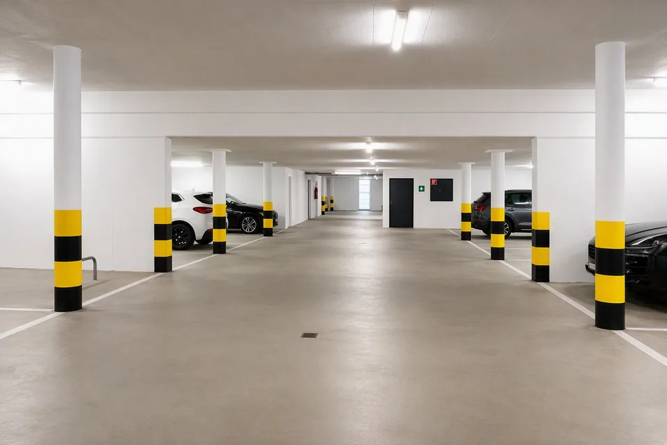 "In-line" parking space in AV100 garage – photo 4 of 6