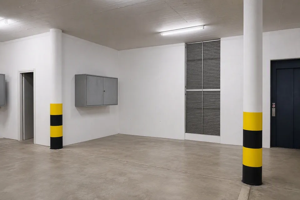 "In-line" parking space in AV100 garage – photo 2 of 6