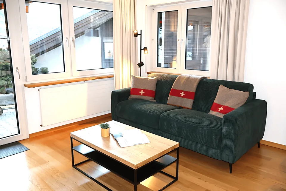 Charmante 2.5-Zimmer-Terrassenwohnung mit atemberaubendem Bergblick in Zermatt