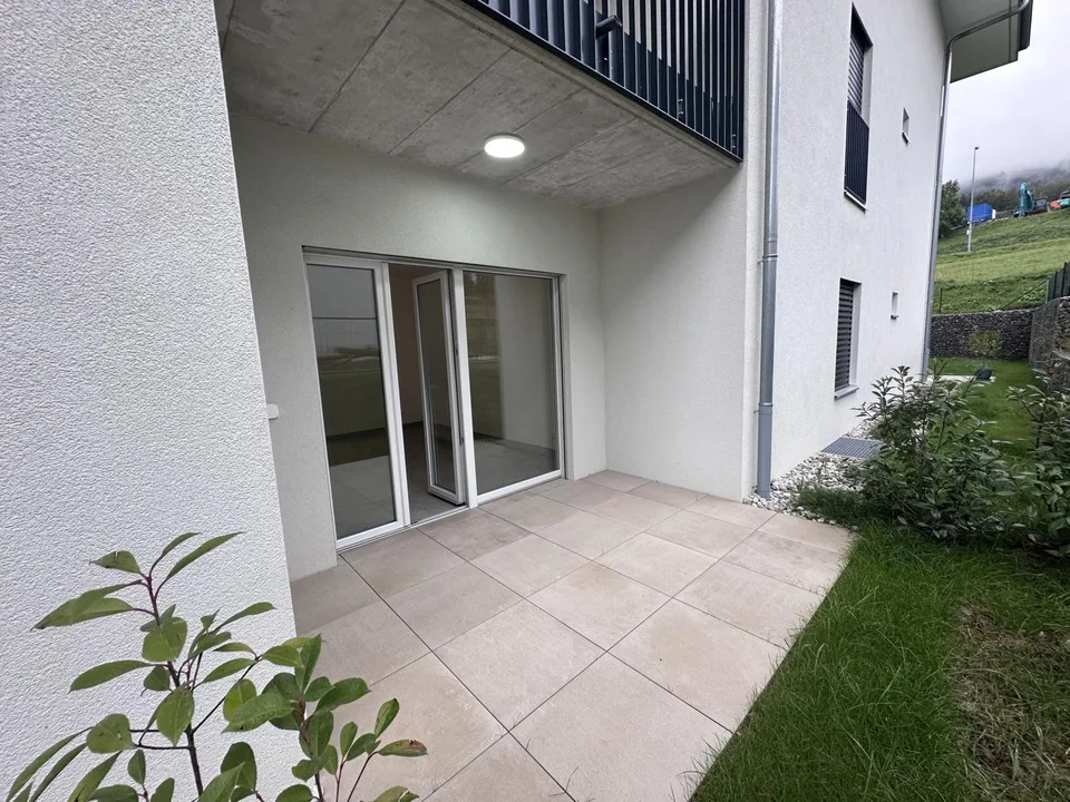 1,5 pezzi nuovi con terrazza e giardino!