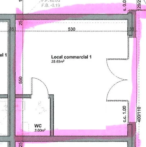 Commercial premises, modern, 25 m², ground floor – photo 5 of 5