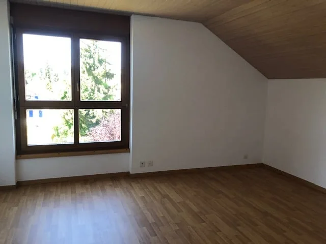 2.5-room attic apartment in a green area with a lot of charm
