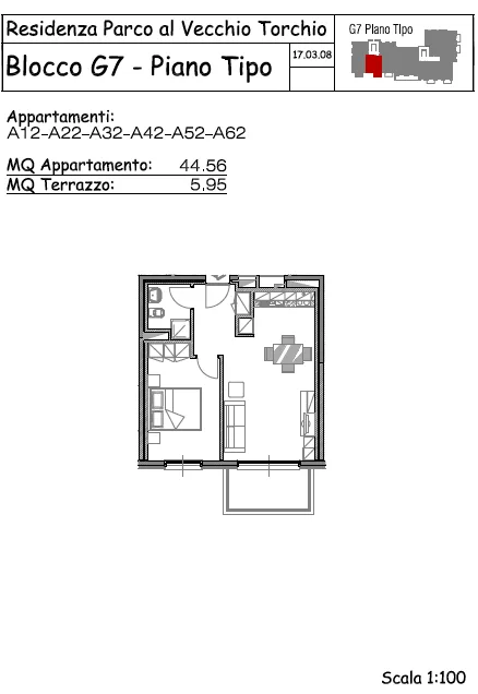 VIGANELLO - ZWEIEINHALBZIMMER-WOHNUNG MIT MOBILAR UND BALKON (Rif. A42) – Foto 19 von 19