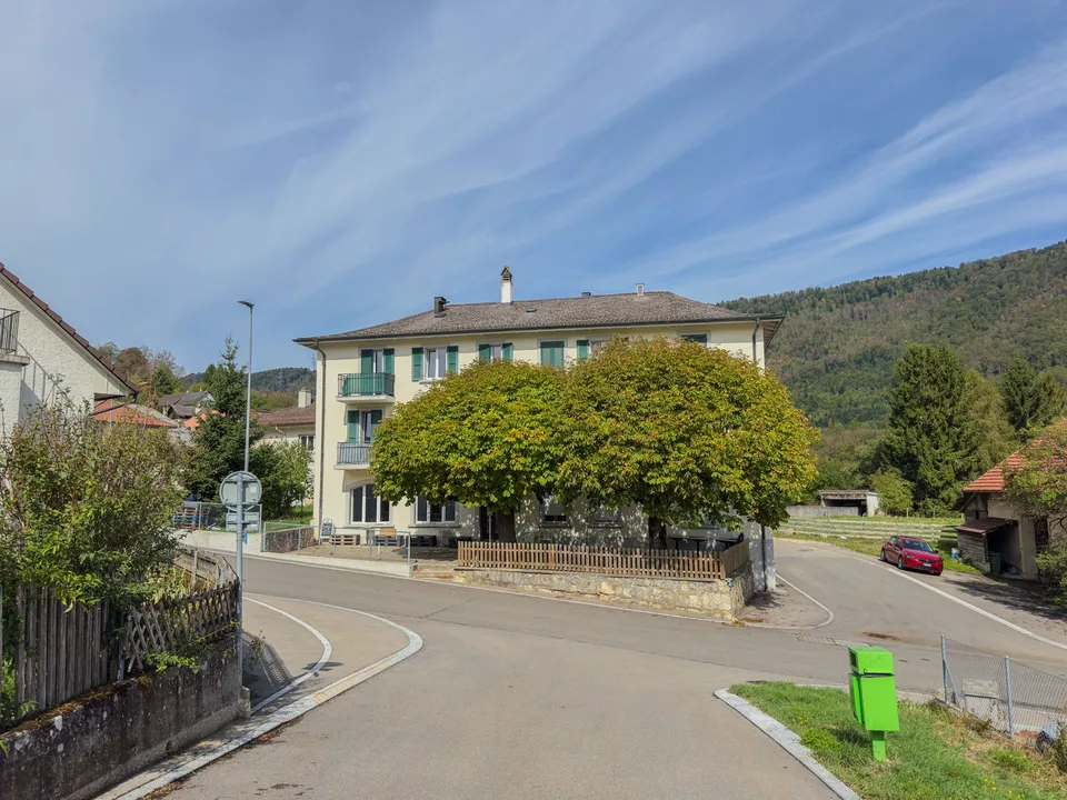 Geräumige Wohnung in beschaulichem Dorf
