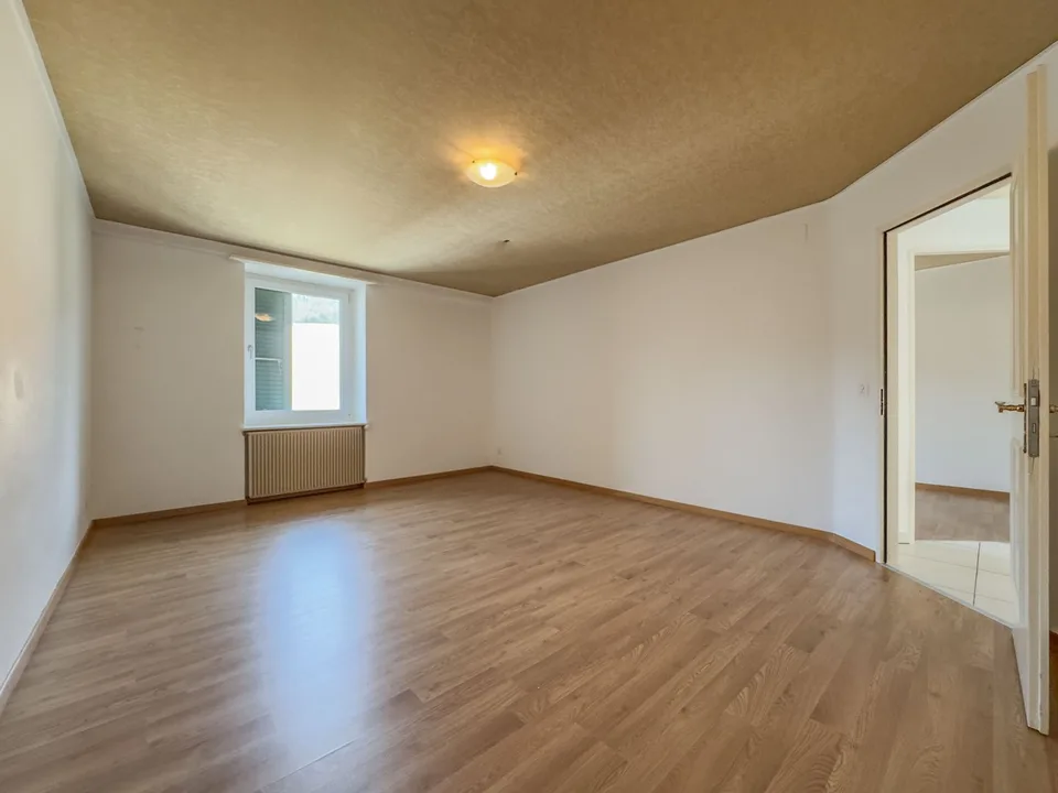 Geräumige Wohnung in beschaulichem Dorf