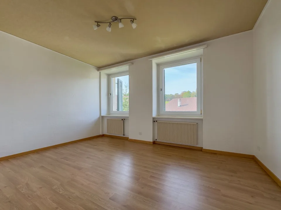 Geräumige Wohnung in beschaulichem Dorf