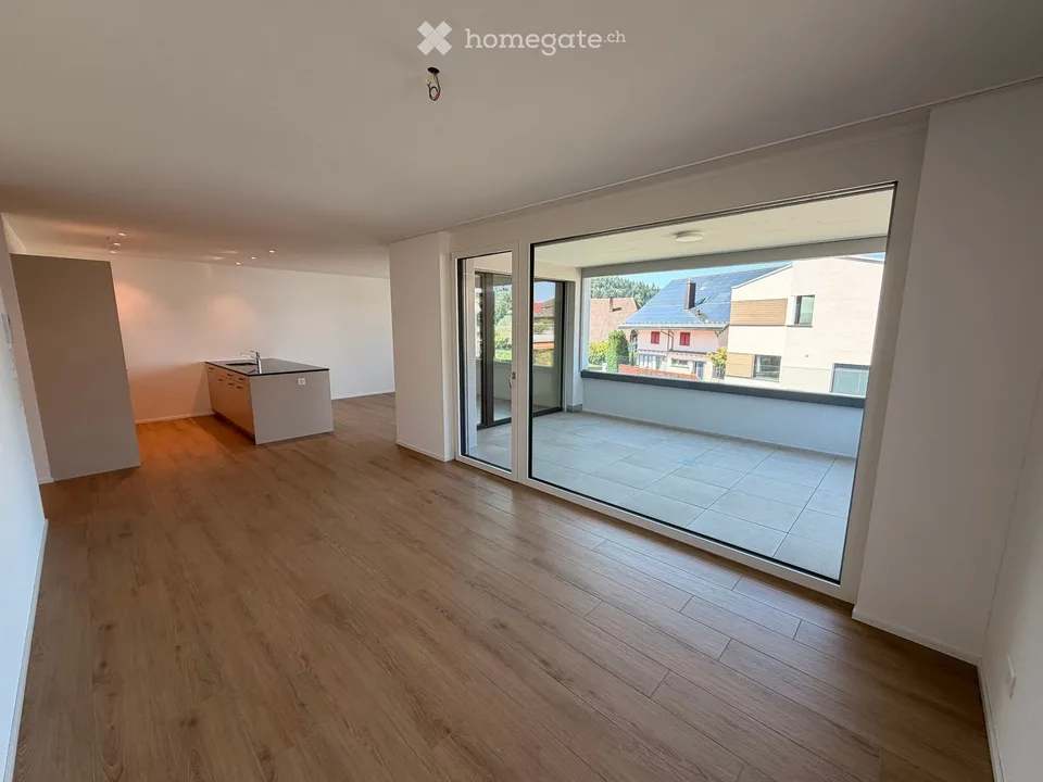 Modern 3.5-room new apartment with balcony in Altbüron