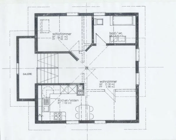Charmante 2.5-Zimmer-Dachwohnung an der Flawilerstrasse in Oberuzwil