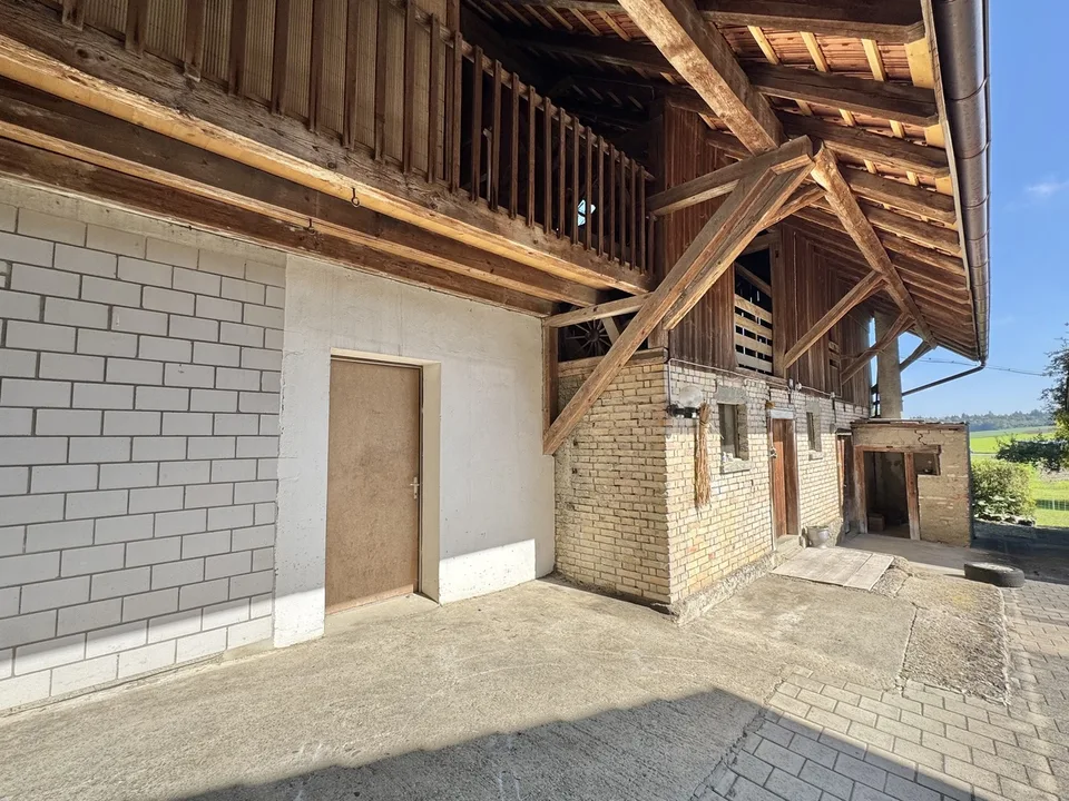 6.5 Zi. Riegelhaus mit Werkstatt/Stallung,Terrasse & Garten – Foto 11 von 13
