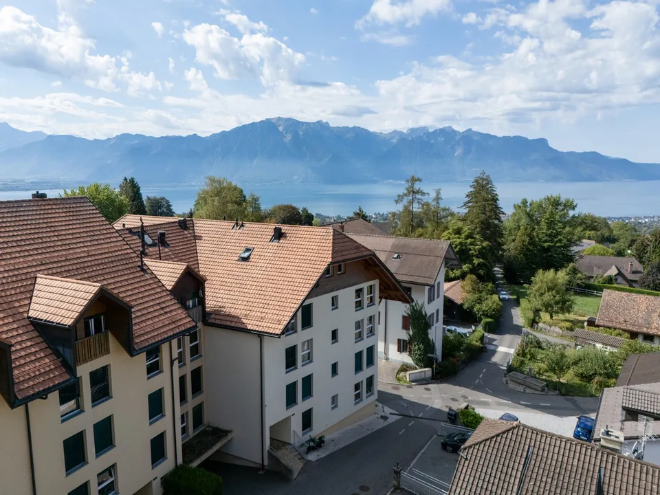 Schönes 2-Zimmer-Apartment mit Balkon in Blonay – Foto 17 von 18