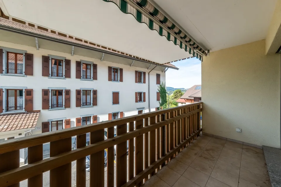 Schönes 2-Zimmer-Apartment mit Balkon in Blonay – Foto 15 von 18