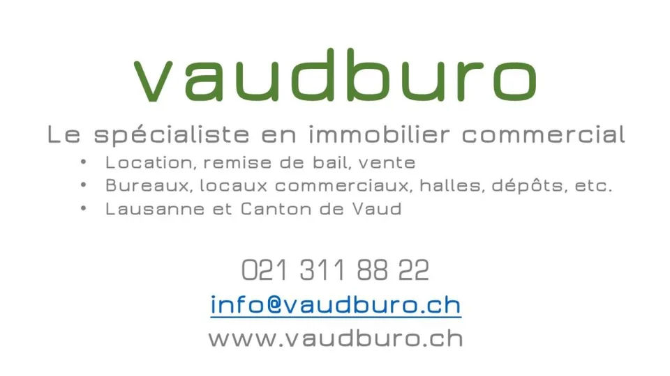 A space is becoming available! Close to the lake, transportation, 360 m2 office for rent in Morges – photo 14 of 14