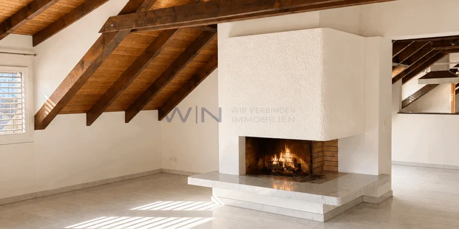 Appartement mansardé exclusif 153m2 + espace de stationnement