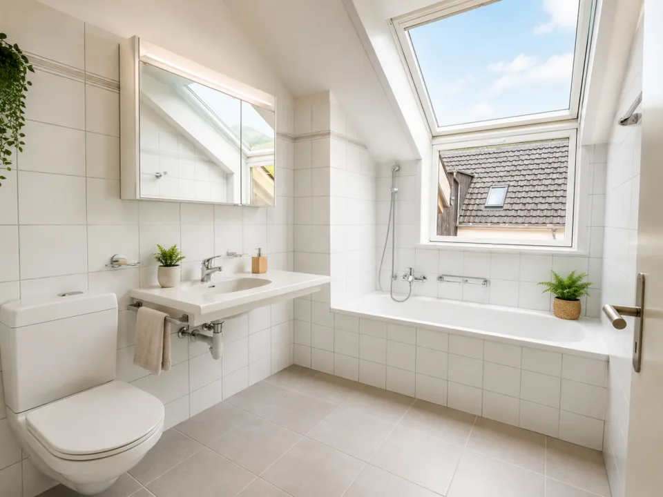 4.5-Zimmer-Dachwohnung in Niederurnen mit wunderschöner Weitsicht – Foto 6 von 10