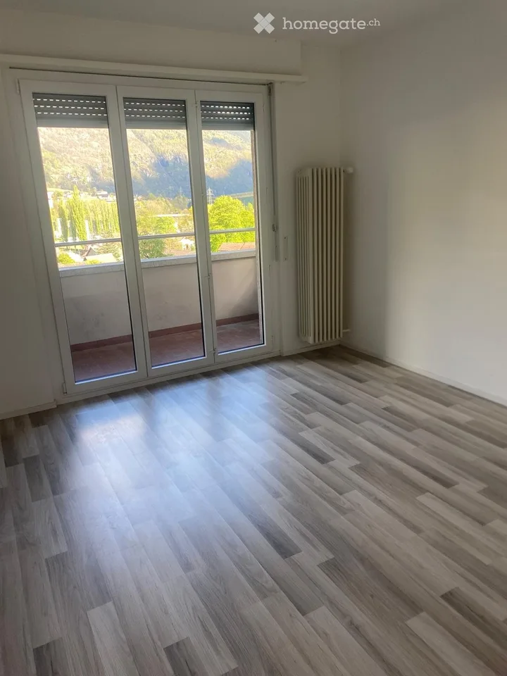 Bel appartement 3 pièces à Faido, calme et confortable