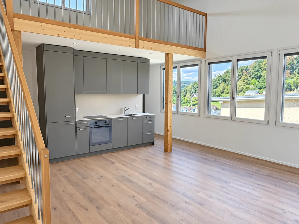 De la menuiserie au rêve de maison / Première location – appartements modernes de 2,5 pièces